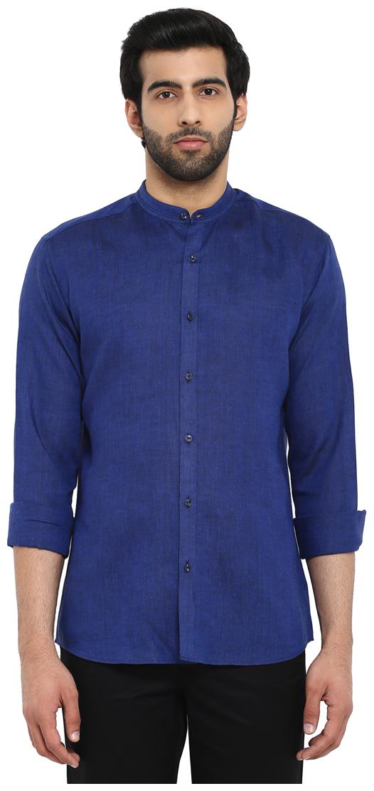 

Park Avenue Men Super slim fit Formal Shirt - Blue