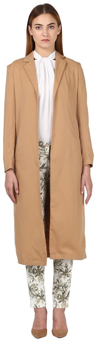 

Park Avenue Women Solid Regular Jacket - Brown