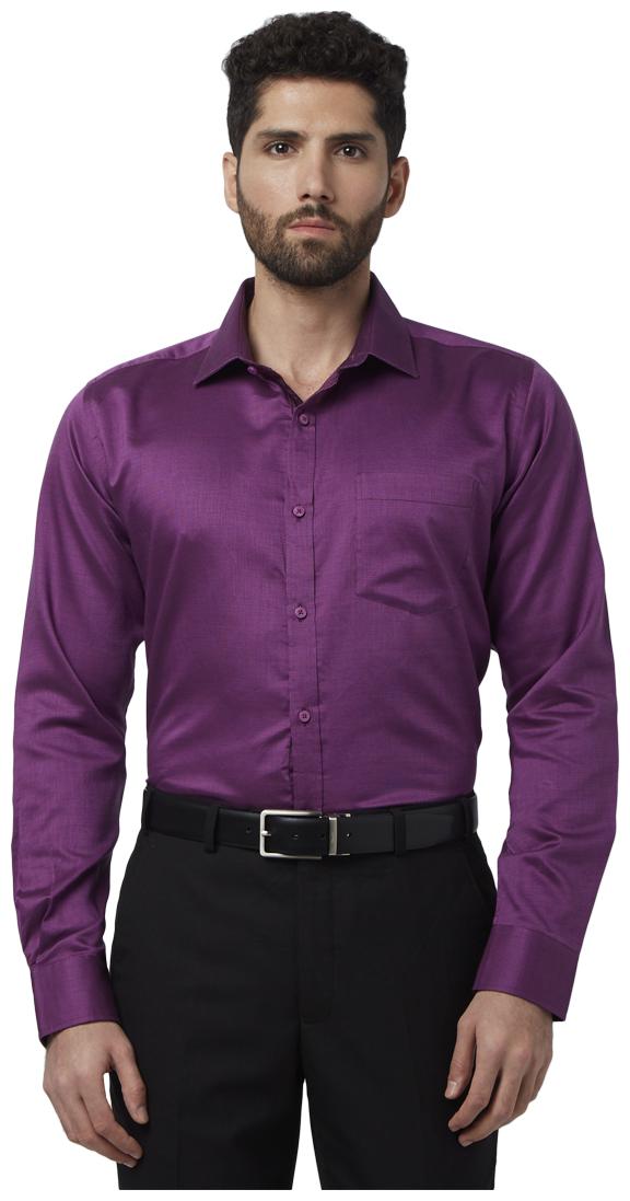 

Park Avenue Men Slim fit Formal Shirt - Purple