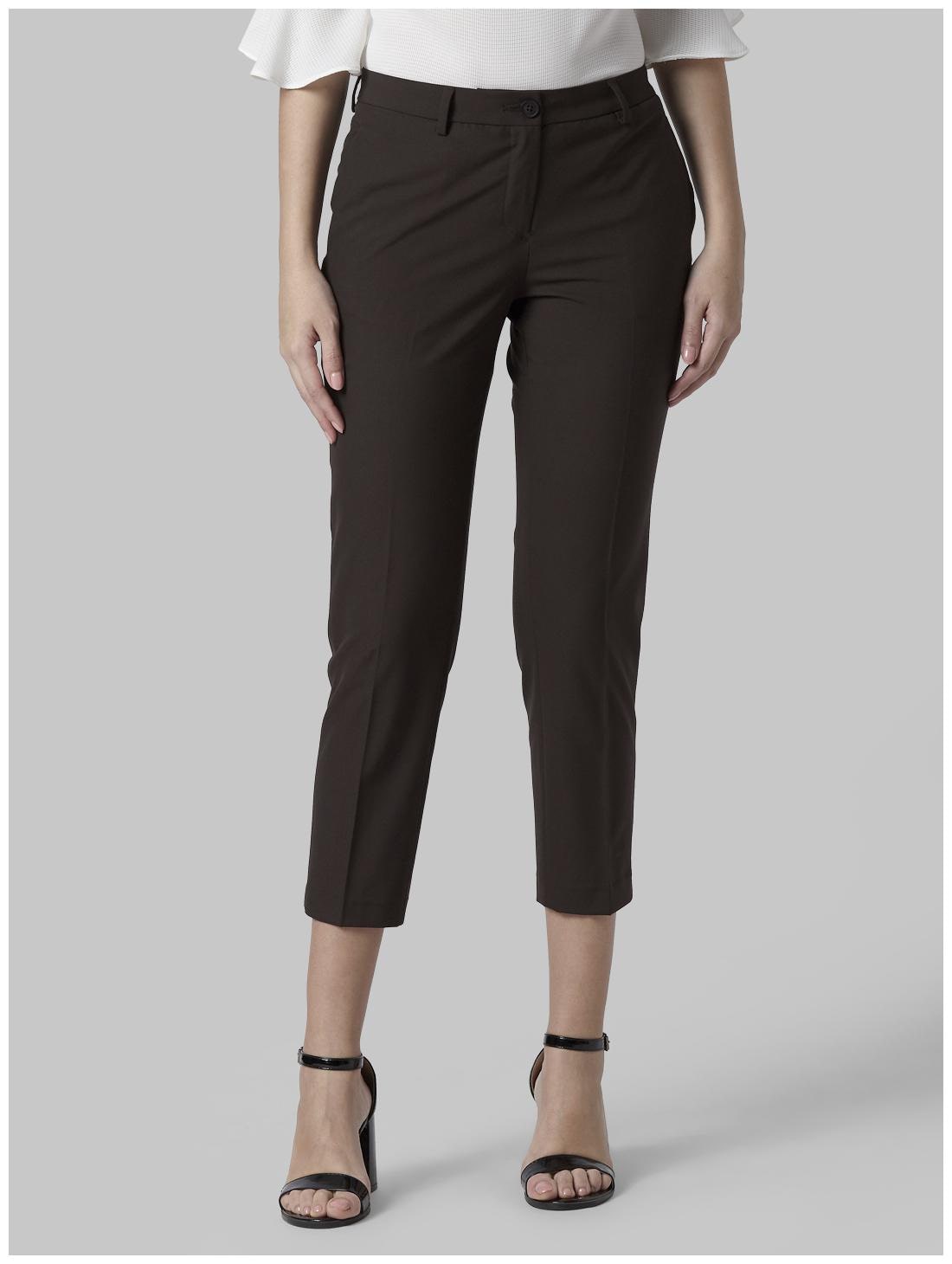 

Park Avenue Women Brown Regular fit Regular trousers