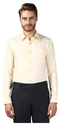 

Park Avenue Men Slim fit Formal Shirt - Yellow