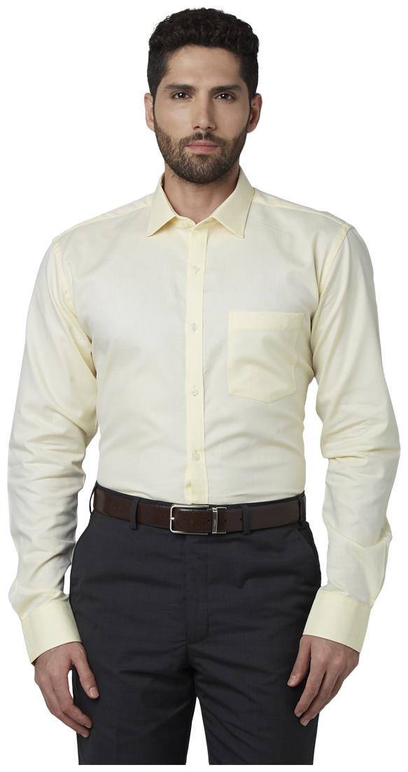 

Park Avenue Men Slim fit Formal Shirt - Yellow
