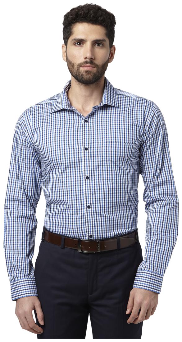 

Park Avenue Men Slim fit Formal Shirt - Blue