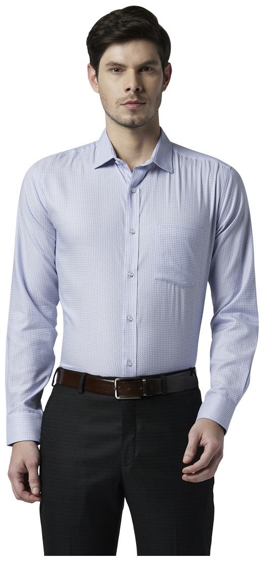 

Park Avenue Men Regular fit Formal Shirt - Blue