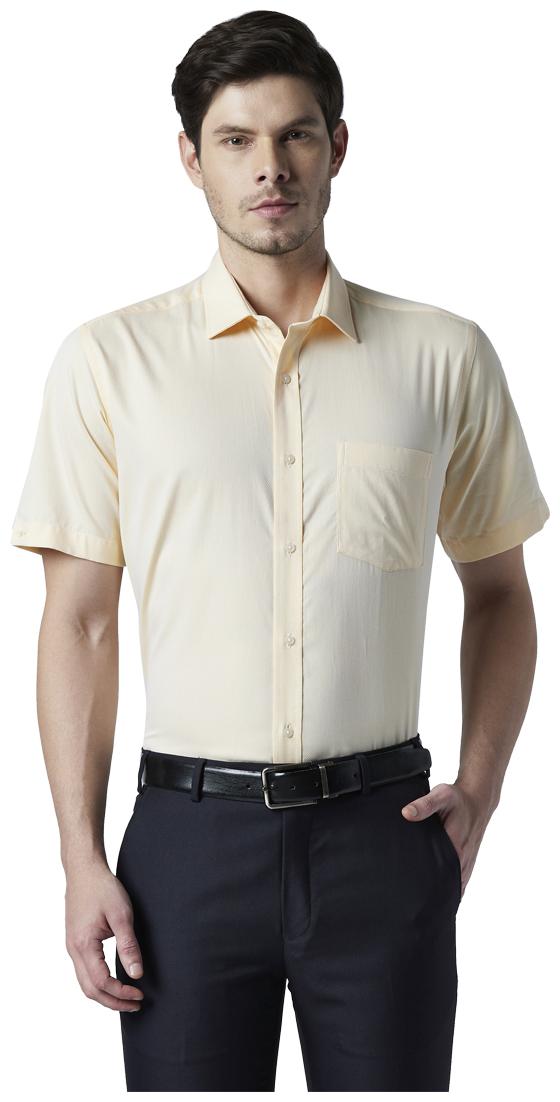 

Park Avenue Men Regular fit Formal Shirt - Yellow