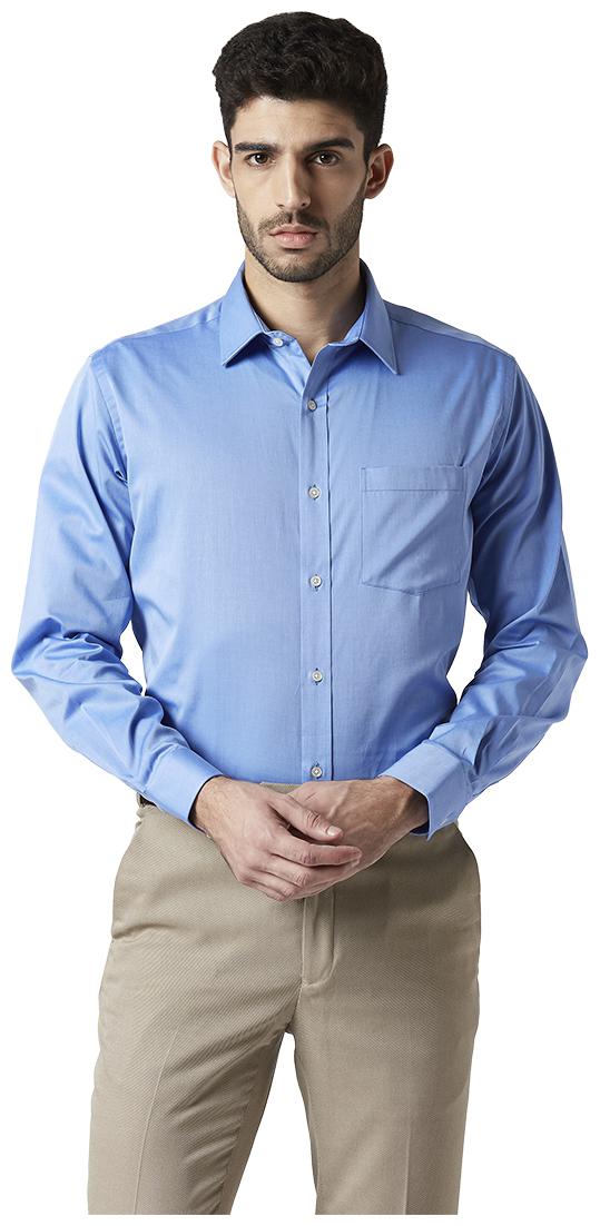 

Park Avenue Men Regular fit Formal Shirt - Blue
