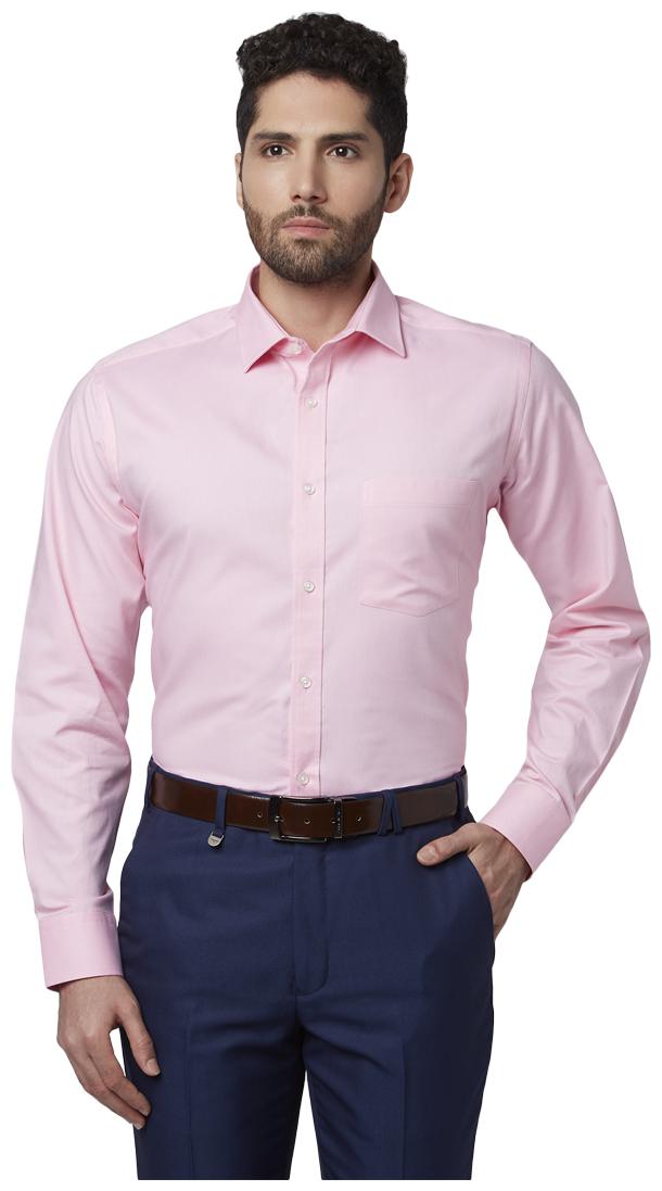 

Park Avenue Men Regular fit Formal Shirt - Pink