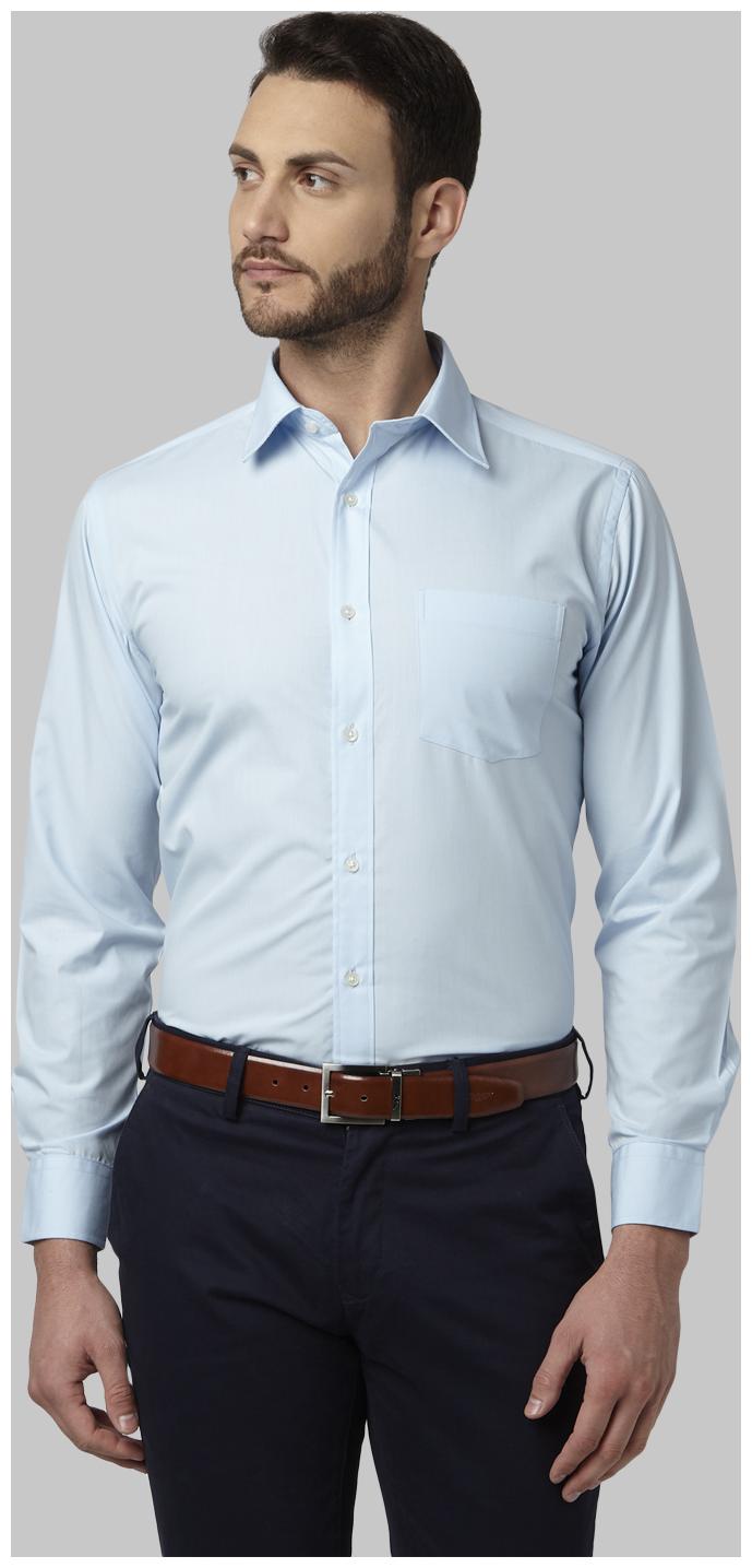 

Park Avenue Men Regular fit Formal Shirt - Blue