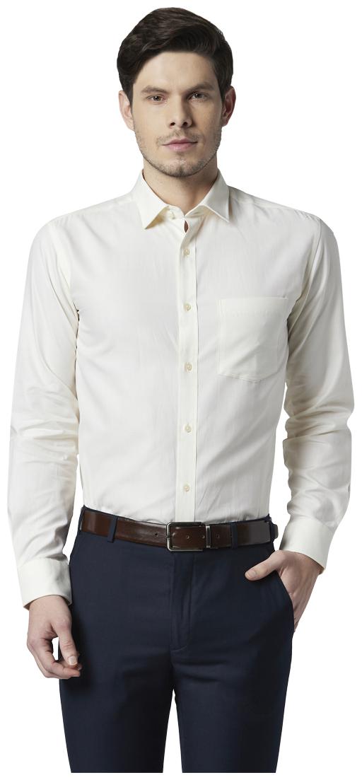 

Park Avenue Men Regular fit Formal Shirt - Yellow