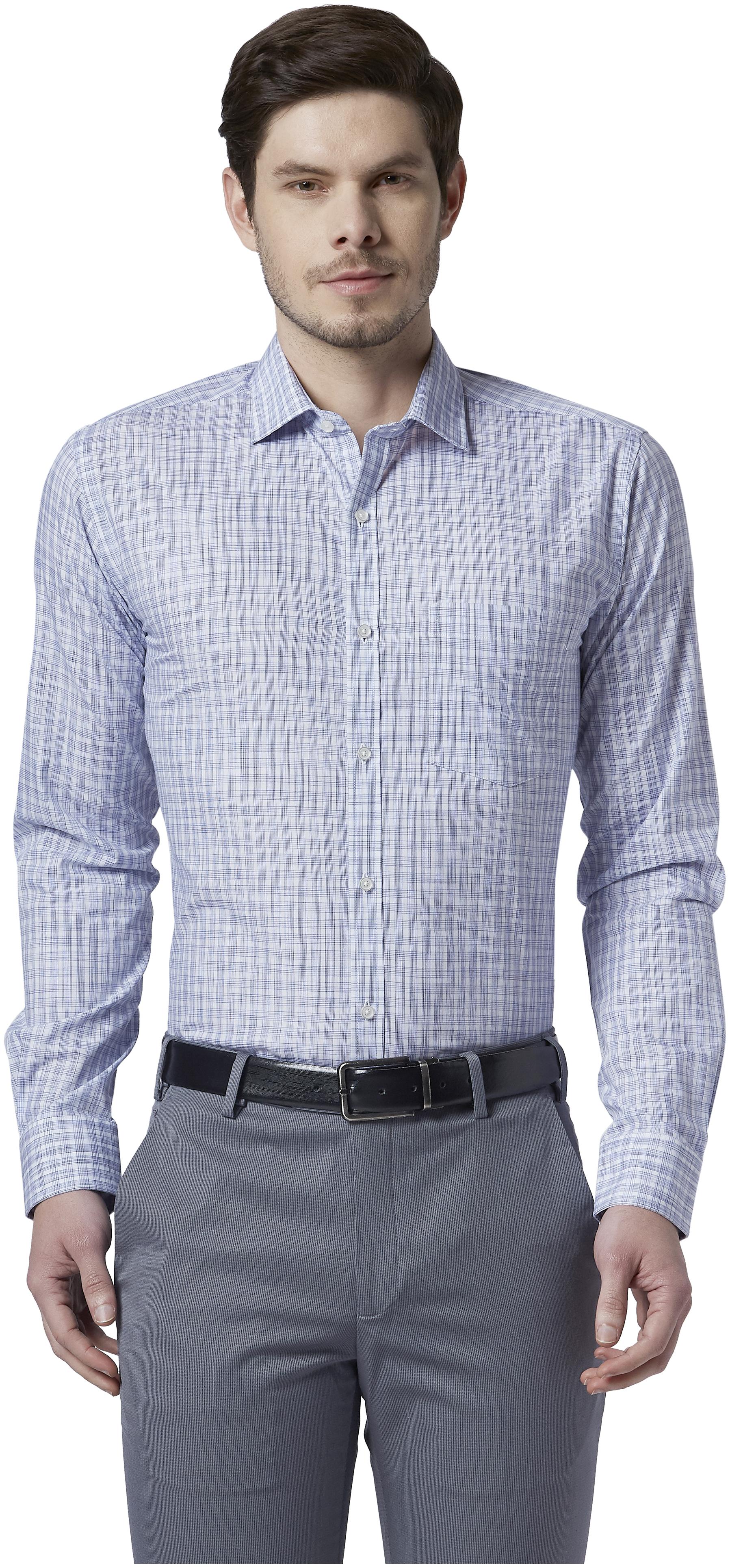 

Park Avenue Men Slim fit Formal Shirt - Blue
