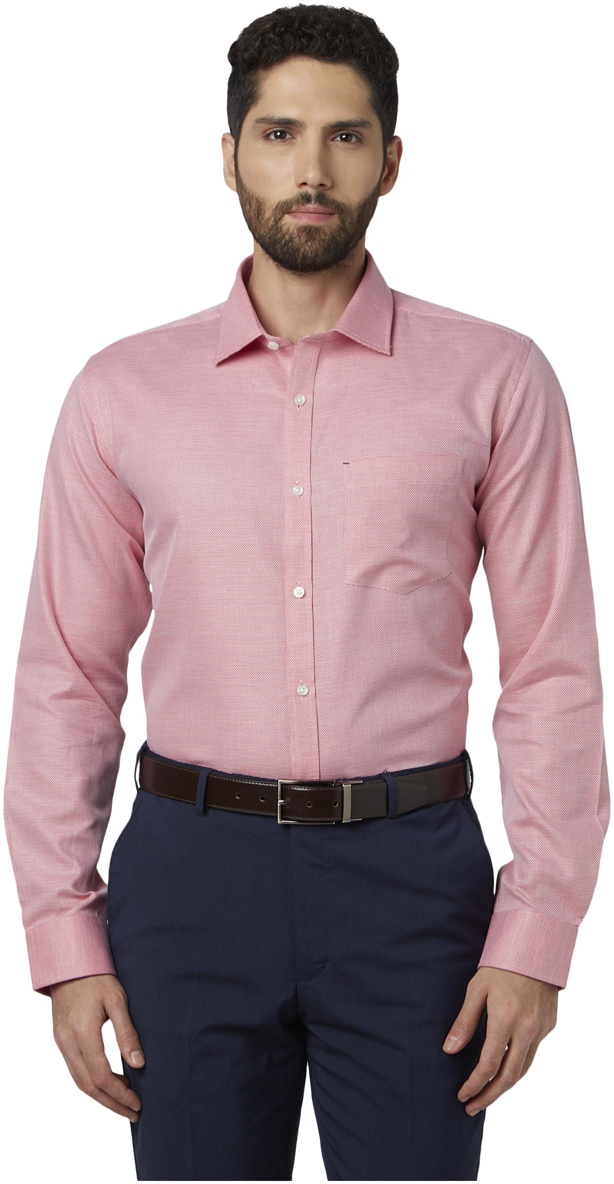 

Park Avenue Men Slim fit Formal Shirt - Pink