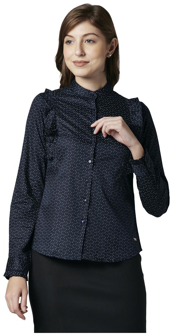 

Park Avenue Women Printed Shirt style - Blue