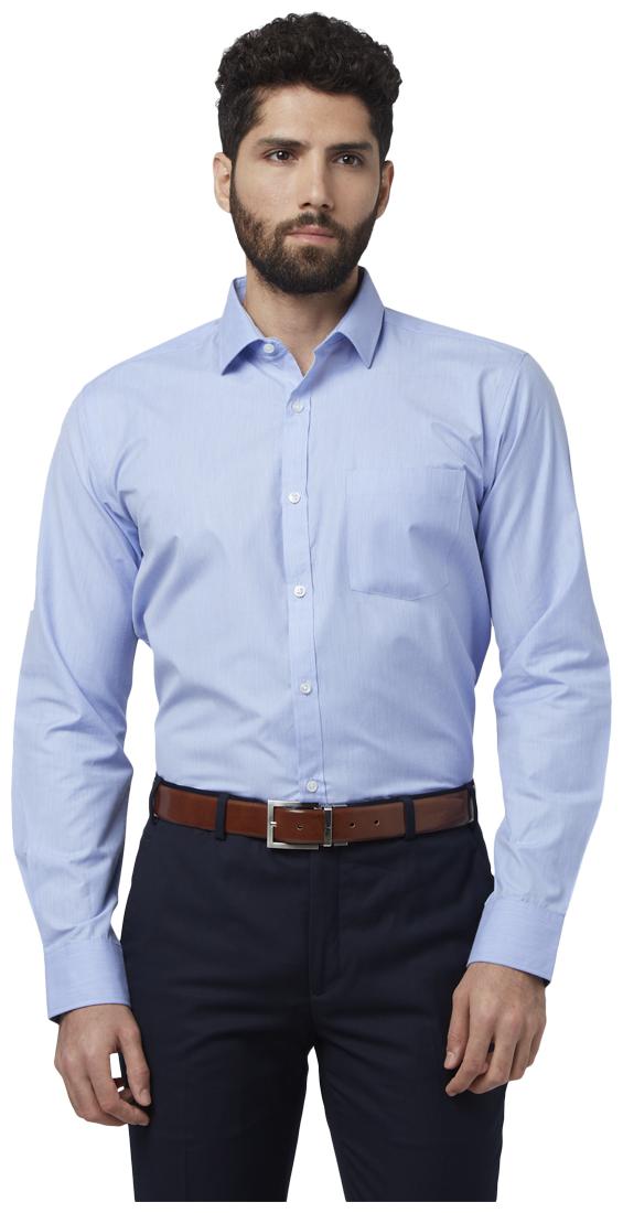 

Park Avenue Men Slim fit Formal Shirt - Blue