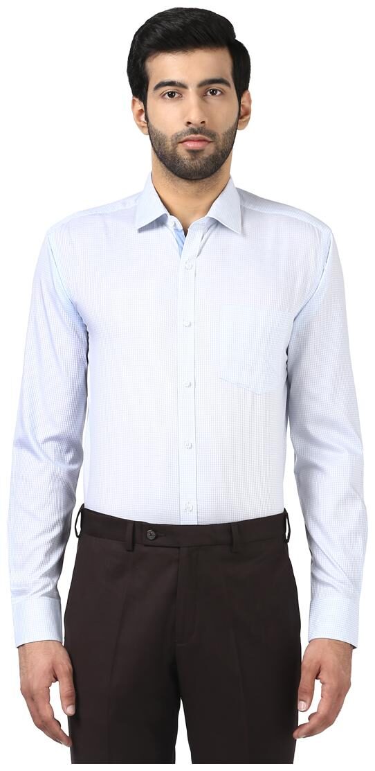 

Park Avenue Men Slim fit Formal Shirt - Blue