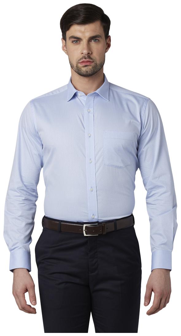 

Park Avenue Men Regular fit Formal Shirt - Blue