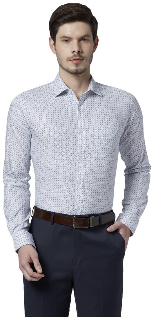 

Park Avenue Men Slim fit Formal Shirt - Blue
