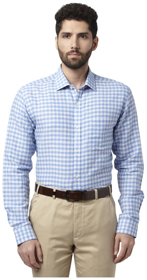 

Park Avenue Men Slim fit Formal Shirt - Blue