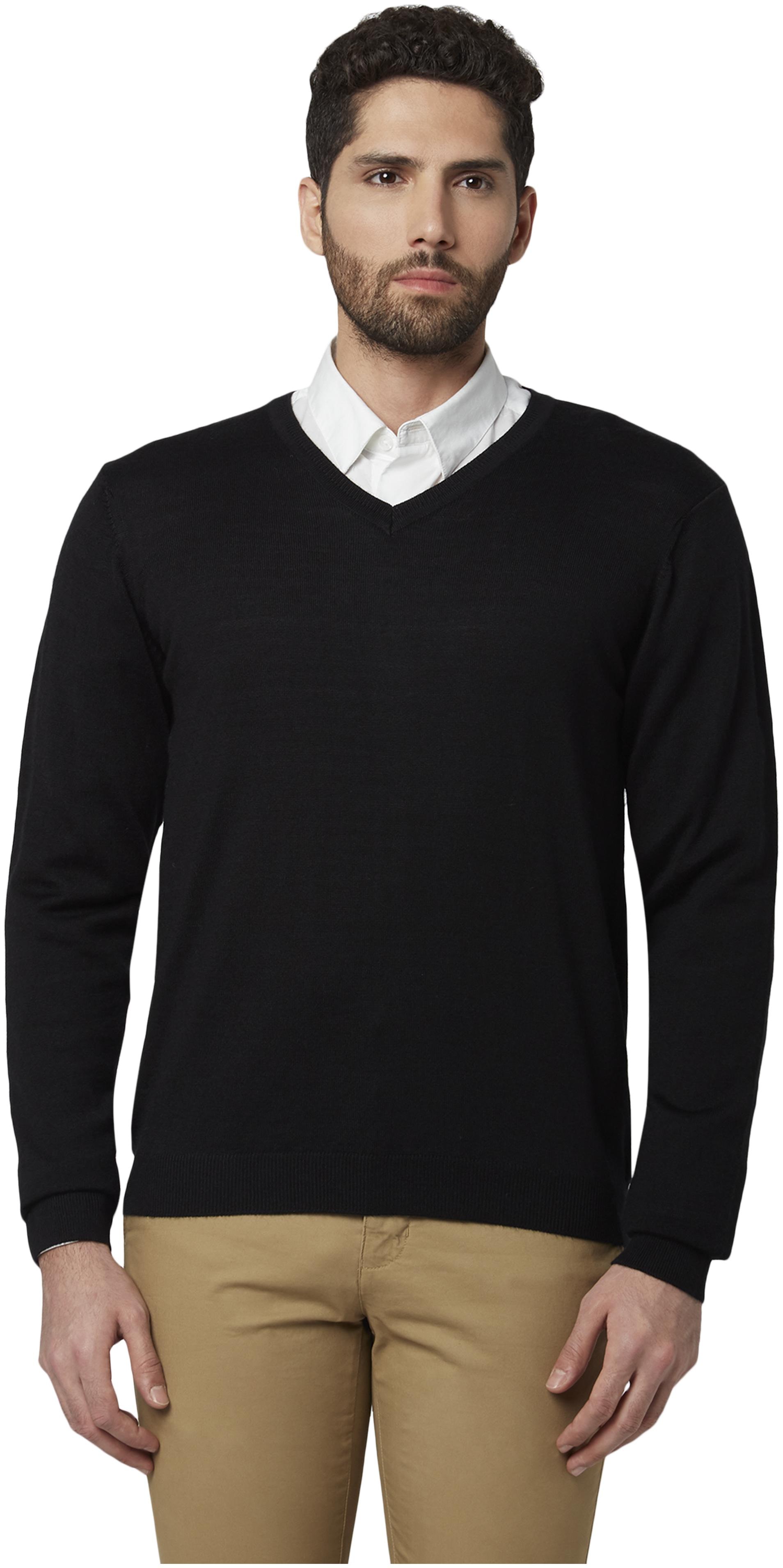 

Park Avenue Men Wool Pullover Black color