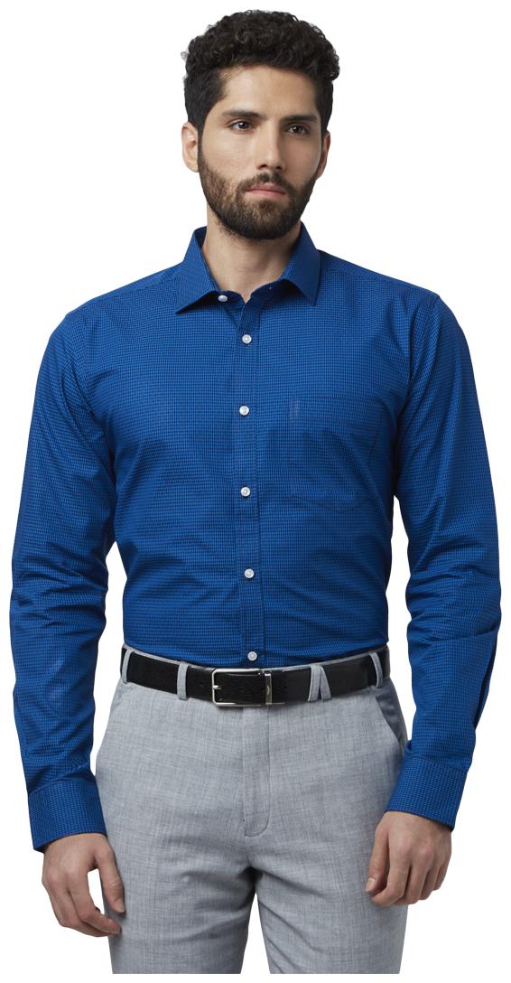 

Park Avenue Men Slim fit Formal Shirt - Blue