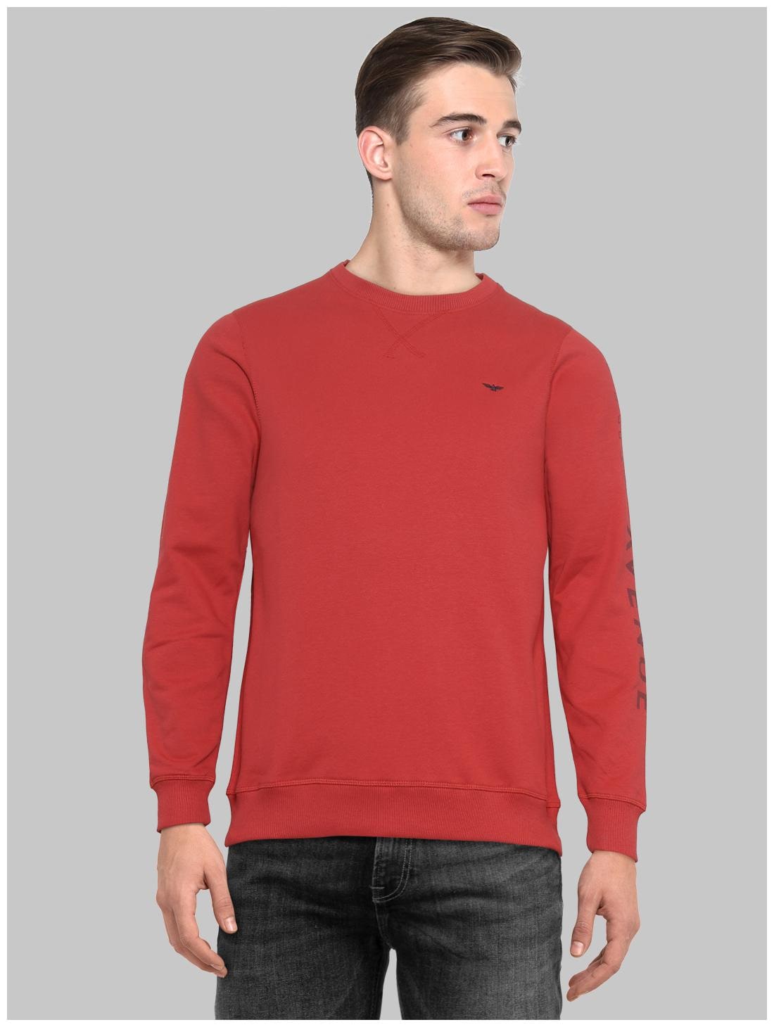 

Park Avenue Cotton Men Sweatshirt Red