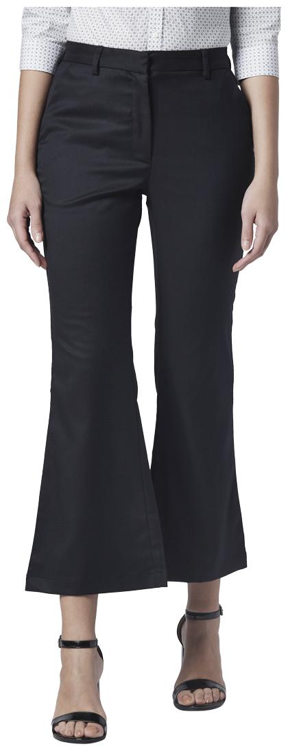 

Park Avenue Women Black Regular fit Regular pants