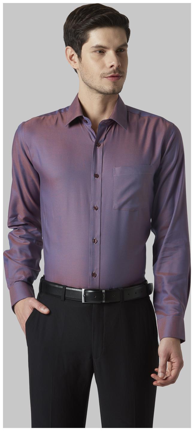 

Park Avenue Men Regular fit Formal Shirt - Purple