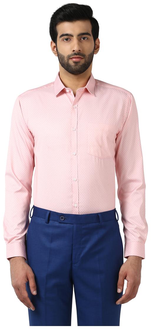 

Park Avenue Men Slim fit Formal Shirt - Pink
