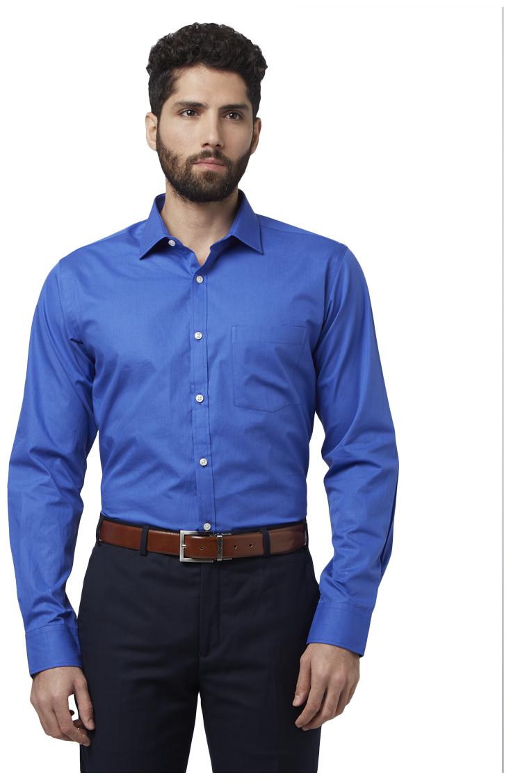 

Park Avenue Men Slim fit Formal Shirt - Blue