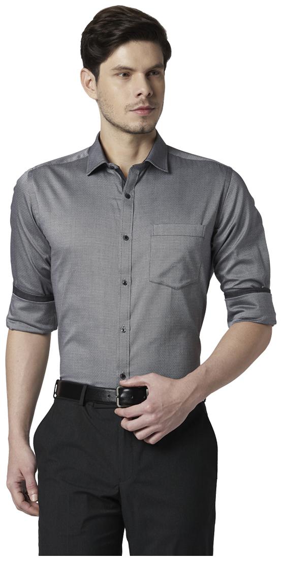 

Park Avenue Men Regular fit Formal Shirt - Grey