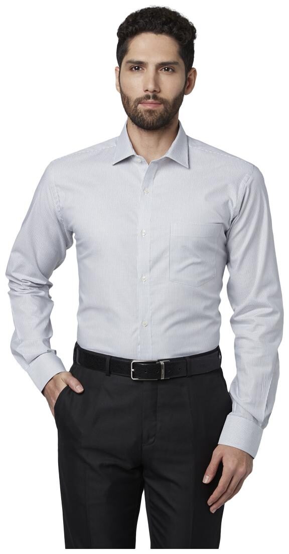 

Park Avenue Men Slim fit Formal Shirt - Grey