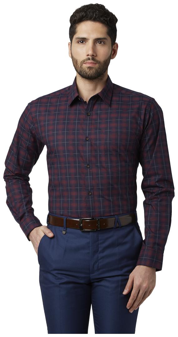 

Park Avenue Men Slim fit Formal Shirt - Blue