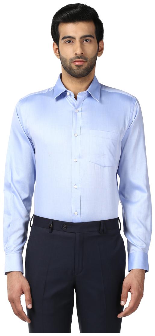 

Park Avenue Men Regular fit Formal Shirt - Blue