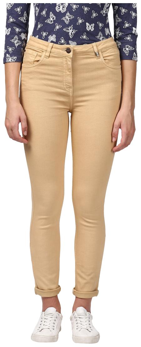 

Park Avenue Women Beige Skinny fit Jeans