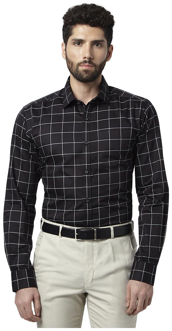 

Park Avenue Men Slim fit Formal Shirt - Black