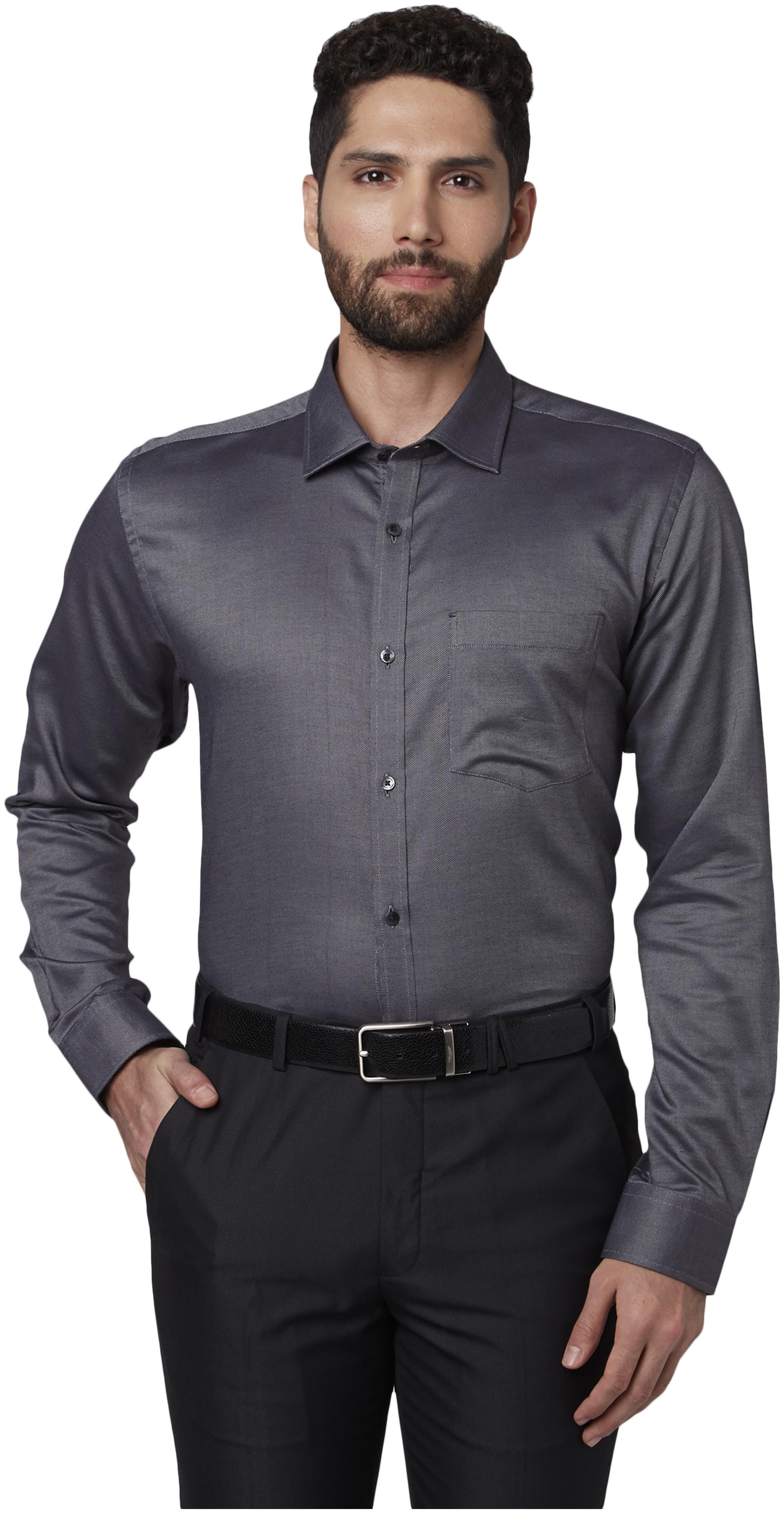 

Park Avenue Men Slim fit Formal Shirt - Grey