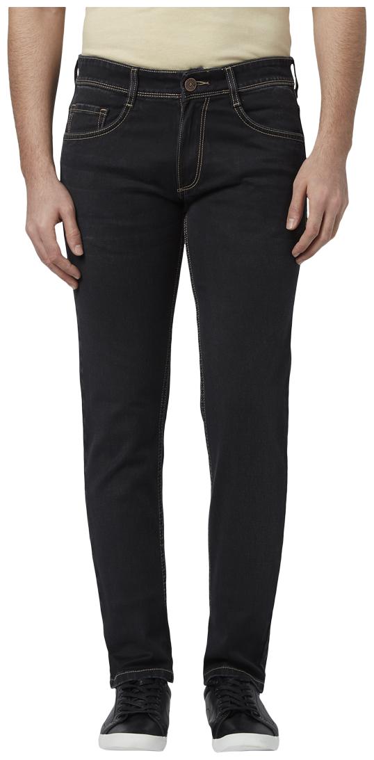 

Park Avenue Men Black Tapered Fit Jeans