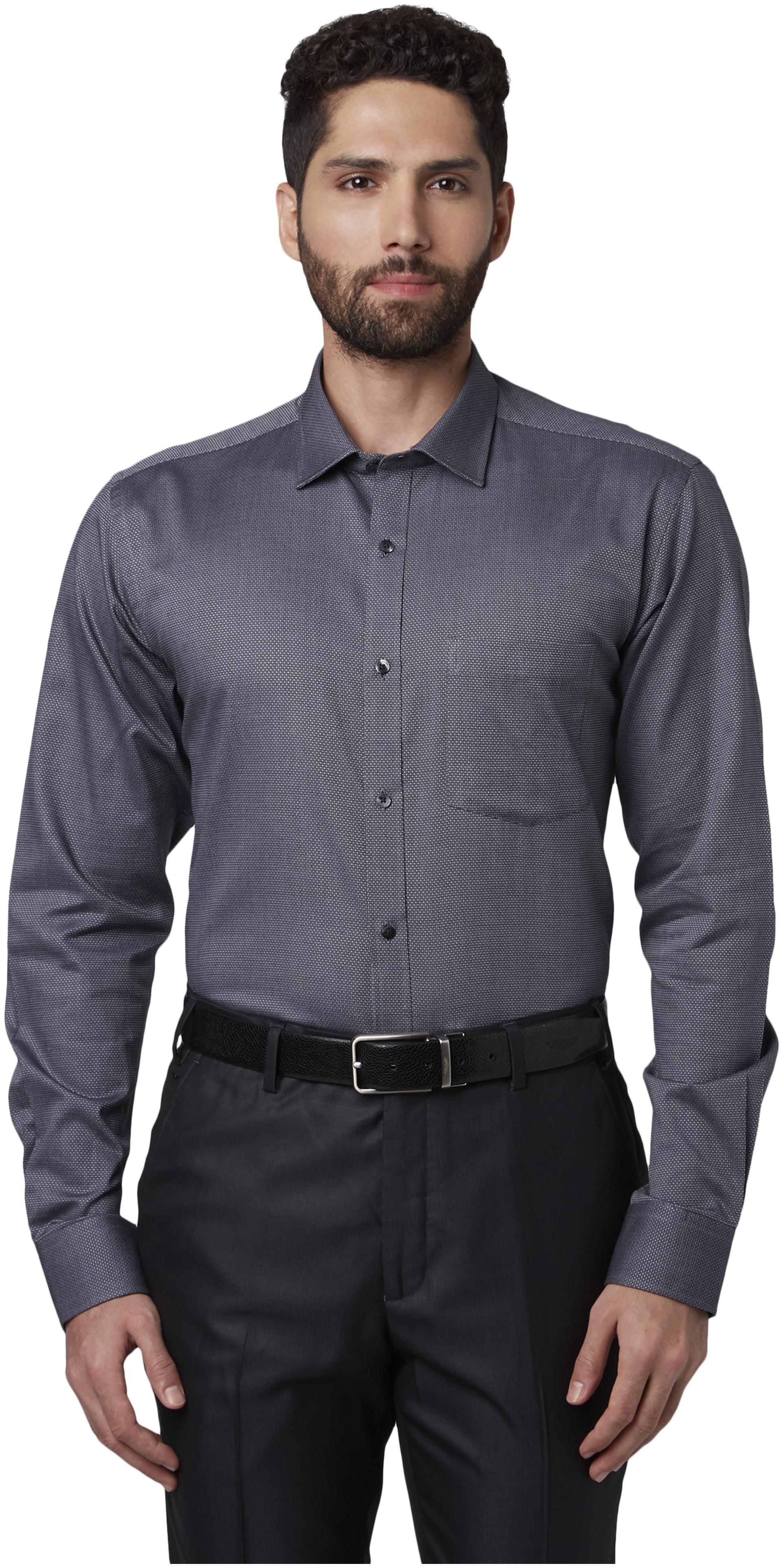 

Park Avenue Men Slim fit Formal Shirt - Grey