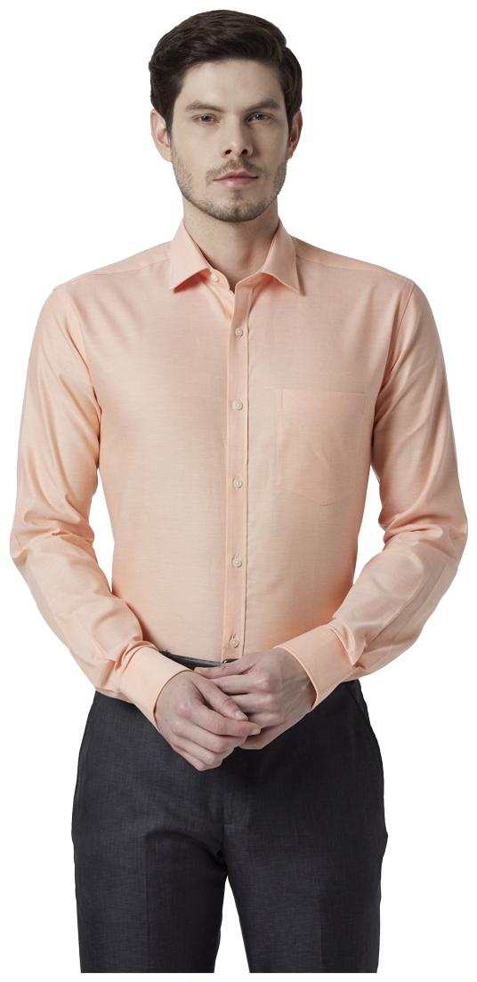 

Park Avenue Men Slim fit Formal Shirt - Orange