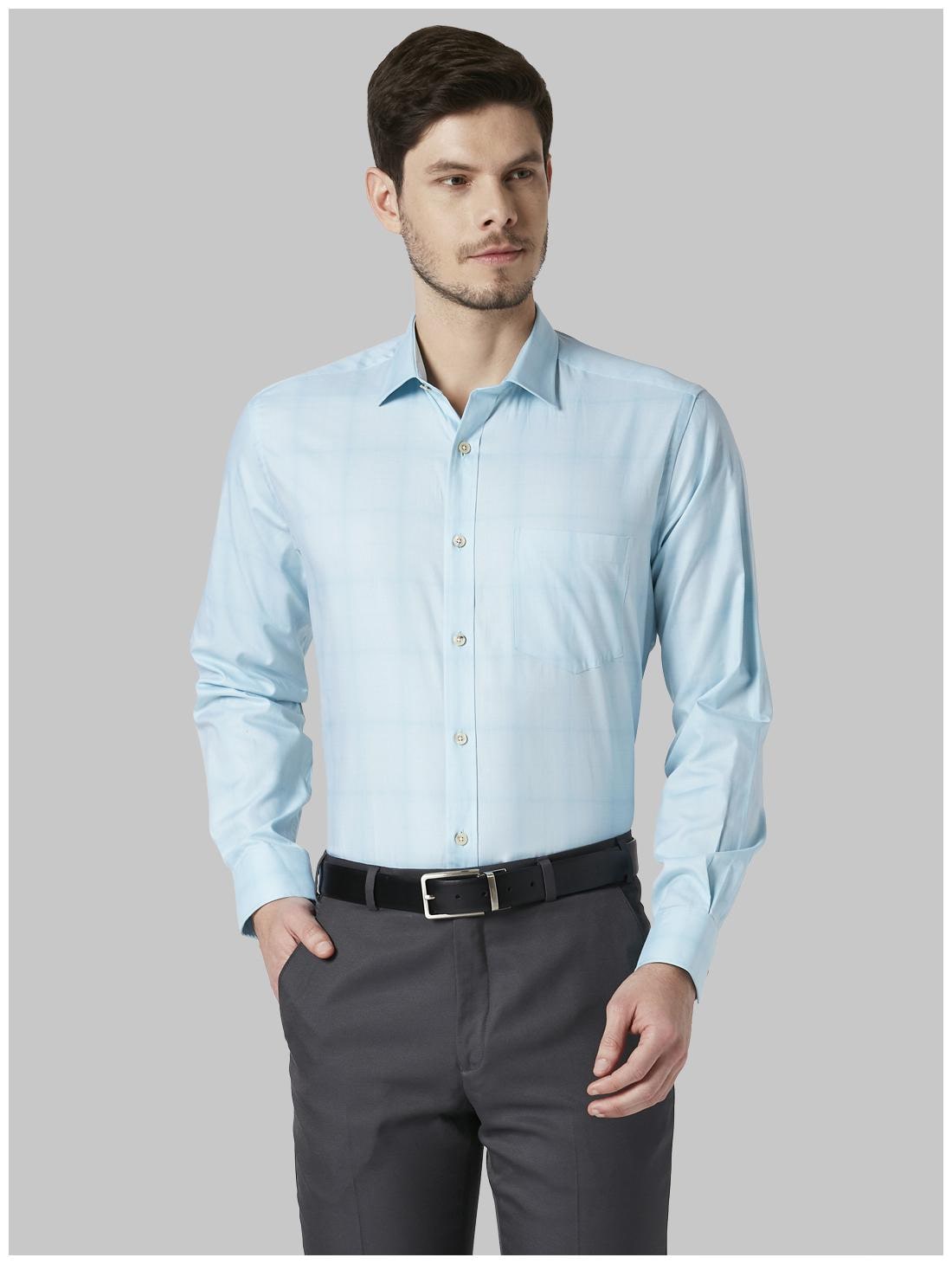 

Park Avenue Men Regular fit Formal Shirt - Green
