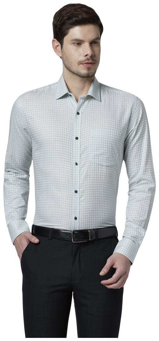 

Park Avenue Men Slim fit Formal Shirt - Green