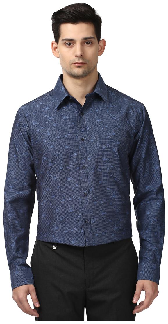 

Park Avenue Men Slim fit Formal Shirt - Blue