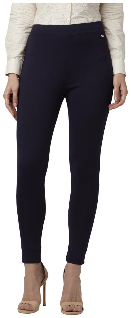 

Park Avenue Women Blue Slim fit Regular trousers