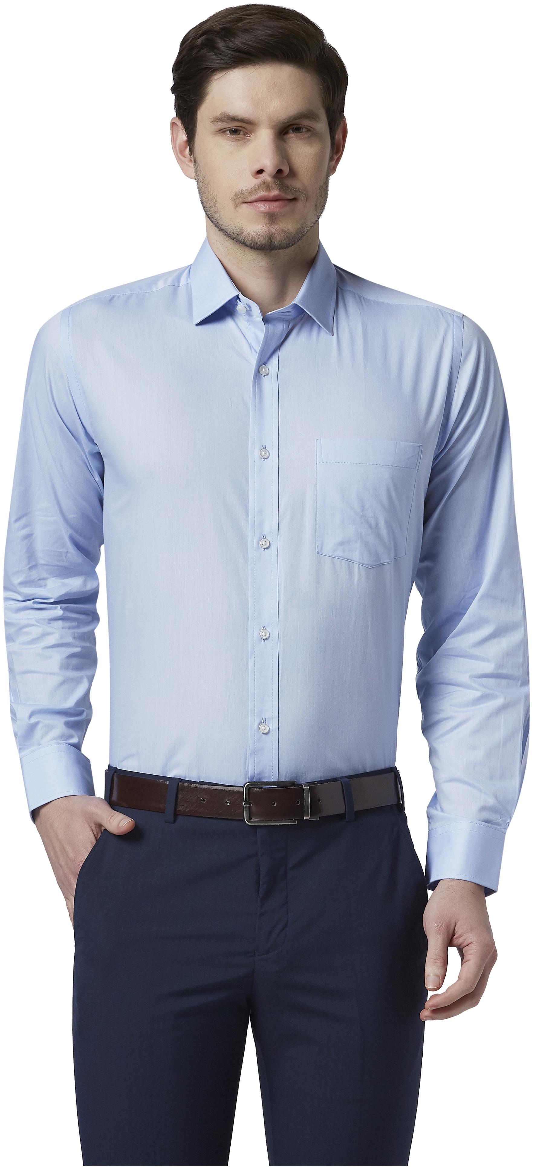 

Park Avenue Men Regular fit Formal Shirt - Blue