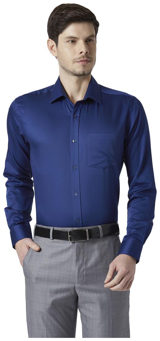 

Park Avenue Men Regular fit Formal Shirt - Blue
