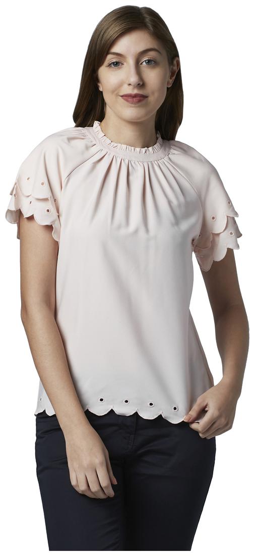 

Park Avenue Women Solid Regular top - Pink