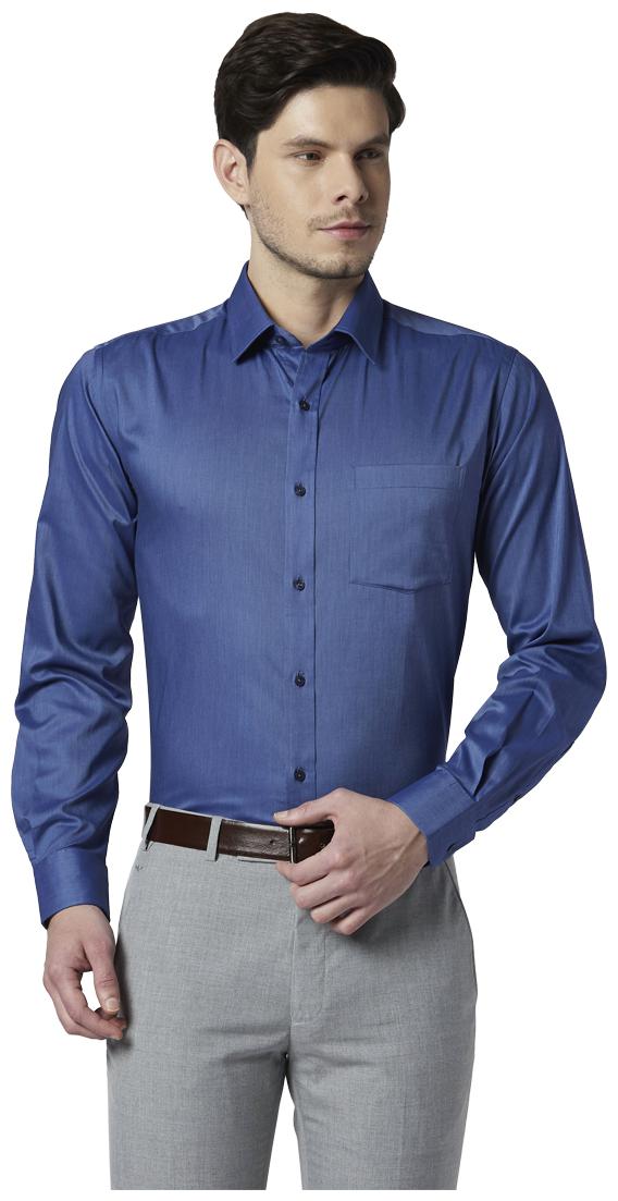 

Park Avenue Men Regular fit Formal Shirt - Blue