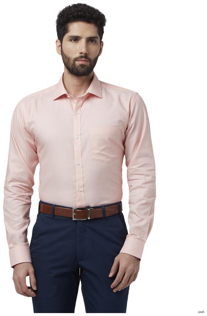 

Park Avenue Men Slim fit Formal Shirt - Orange