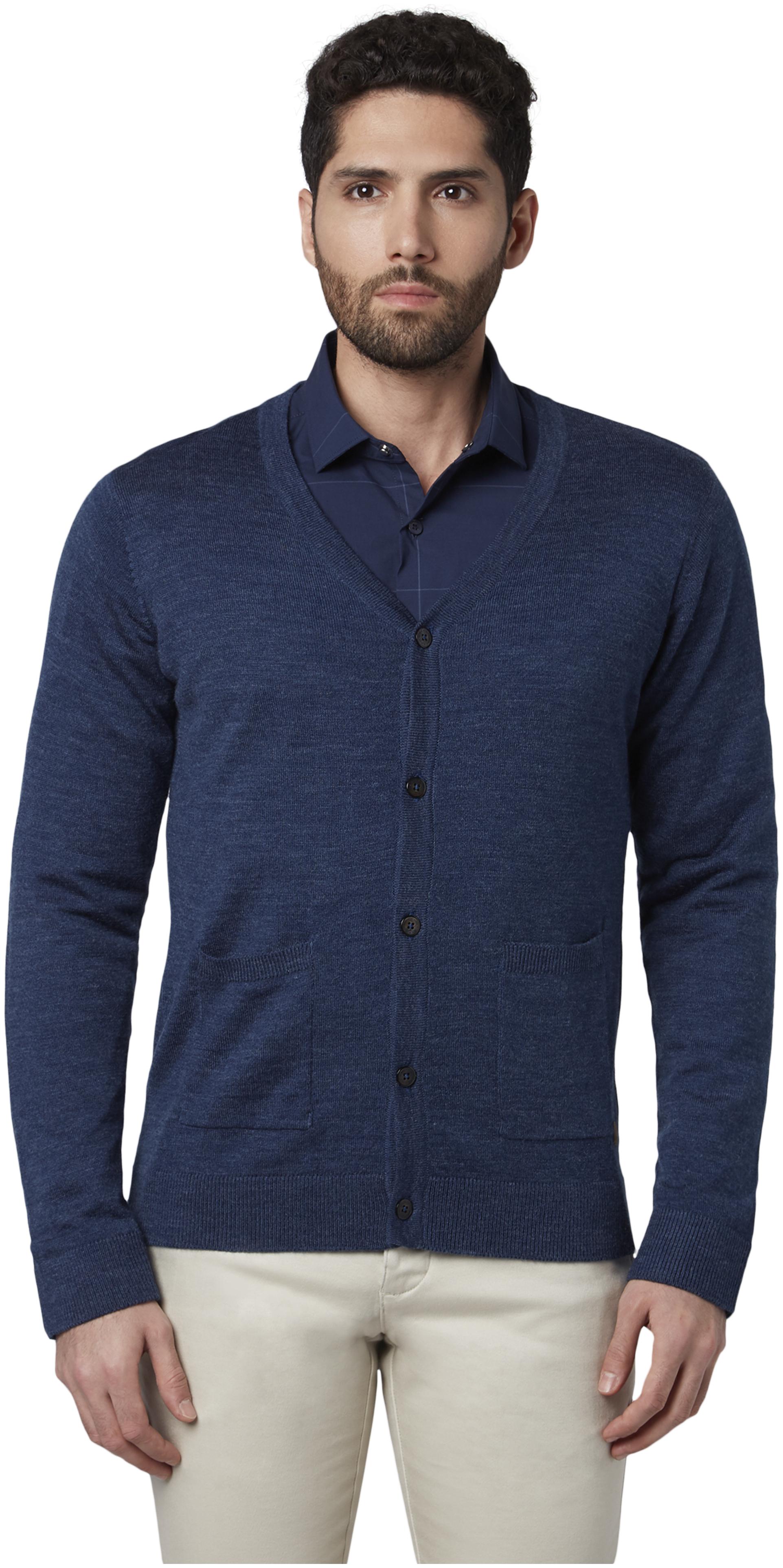 

Park Avenue Men Wool Pullover Blue color