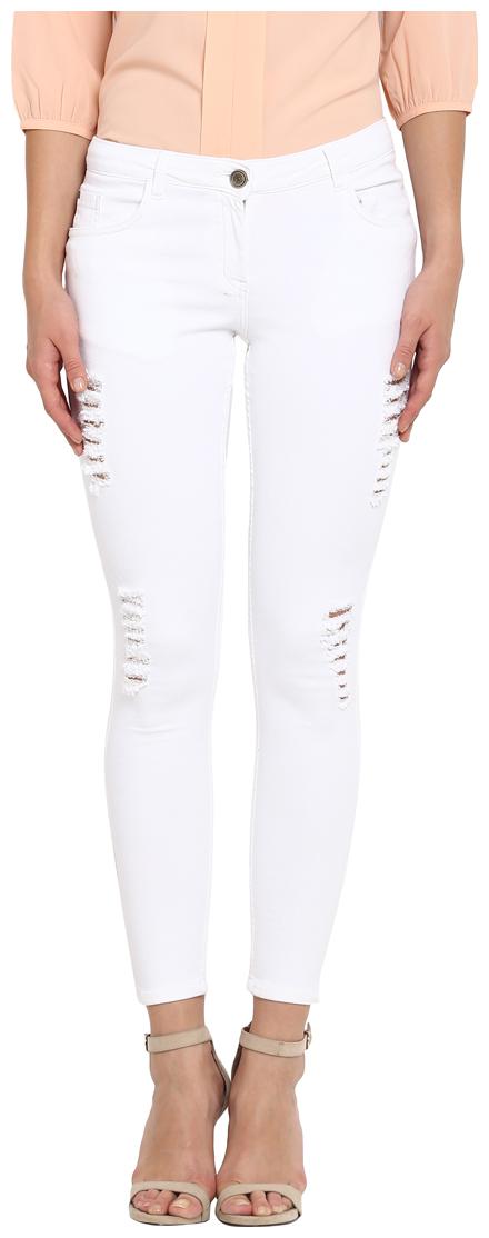

Park Avenue Women White Slim fit Jeans