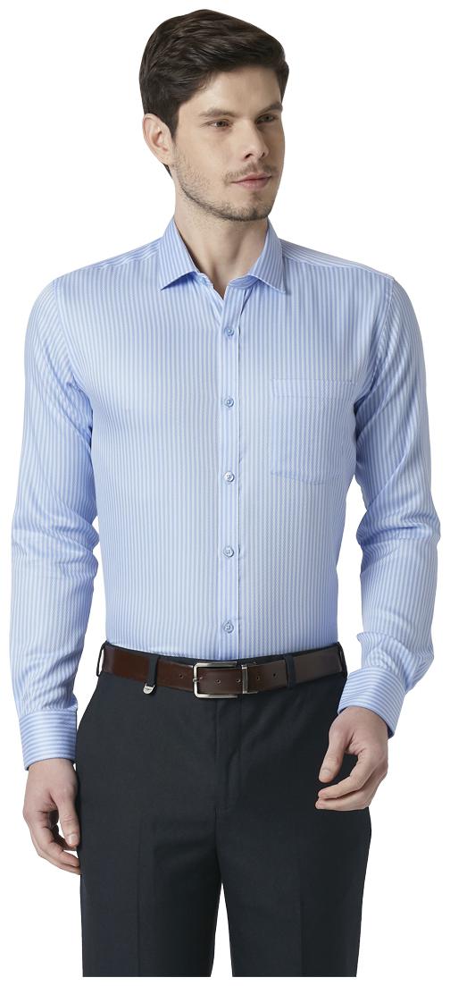 

Park Avenue Men Slim fit Formal Shirt - Blue